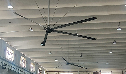 工业大吊扇钢结构厂家的高效降温神器